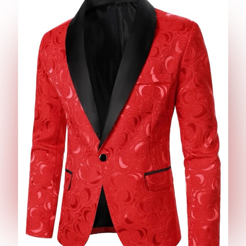 ⭐️Men’s One Button Blazer